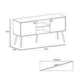 Rack Texas Bellota 140 cm con Dos Puertas - Muebles para TV | Bylmo