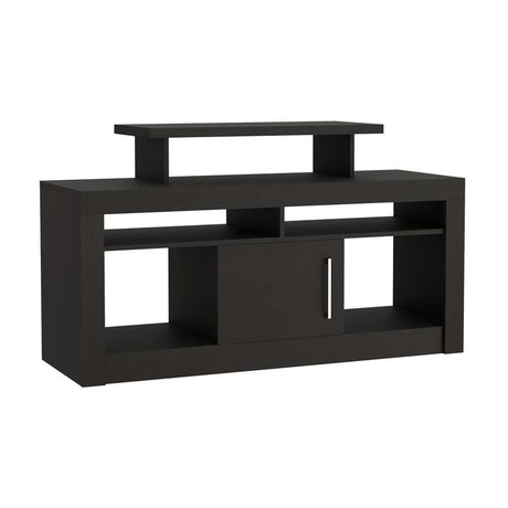 Rack Florida Wengue 129 cm con Una Puerta - Muebles para TV | Bylmo