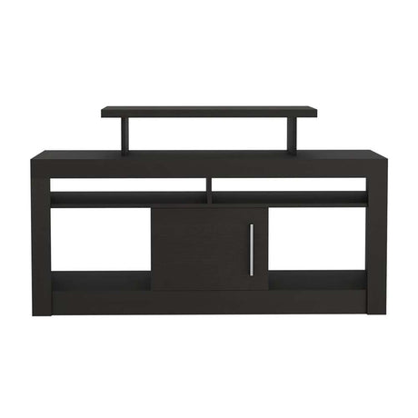 Rack Florida Wengue 129 cm con Una Puerta - Muebles para TV | Bylmo