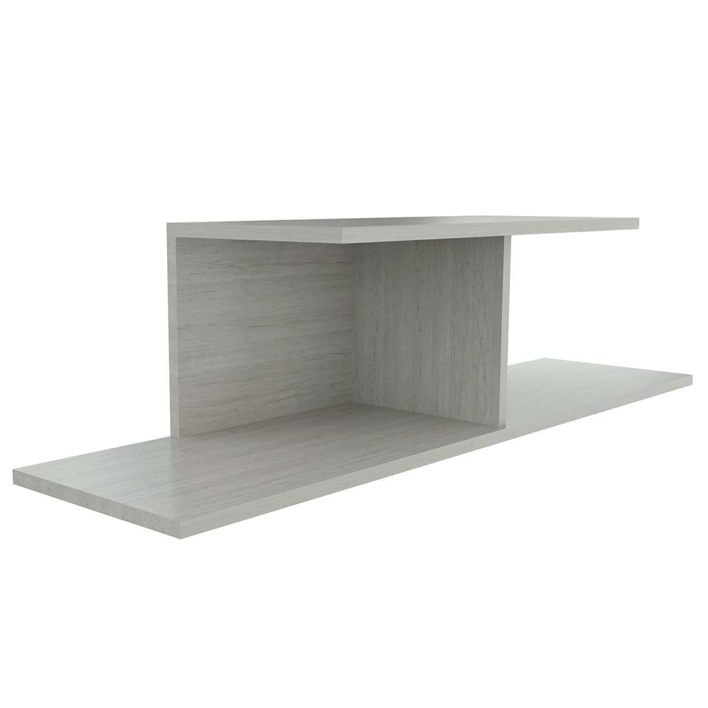 Repisa Chantilly 101x101cm Rectangular con Dos Entrepaños - Repisas y Percheros | Bylmo