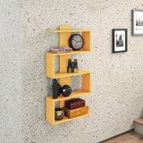 Repisa Moderna Amarillo 50 cm - Repisas y Percheros | Bylmo