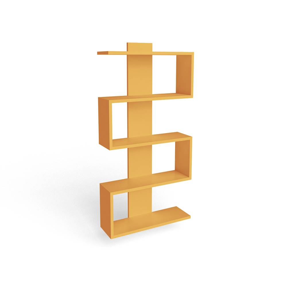 Repisa Moderna Amarillo 50 cm - Repisas y Percheros | Bylmo