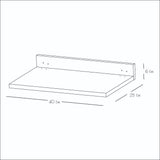 Repisa Cody Pino 40 cm Para Gatos - Repisas y Percheros | Bylmo