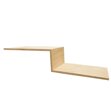 Repisa Ivy Pino 102 cm Para Gatos - Repisas y Percheros | Bylmo