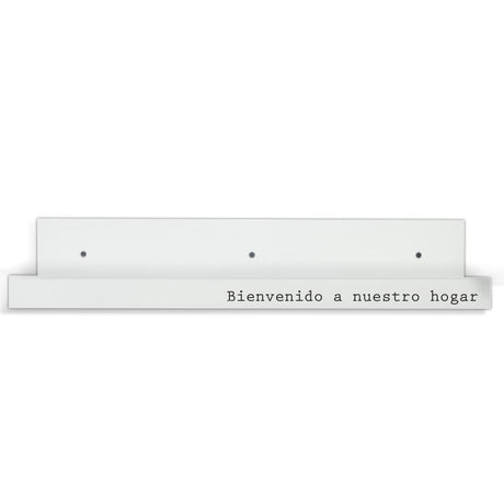 Repisa Home Blanco 60 cm Rectangular - Repisas y Percheros | Bylmo