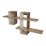 Repisa Koba Rovere 160 cm Rectangular Flotante con Entrepaños - Repisas y Percheros | Bylmo