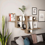 Repisa Koba Rovere 160 cm Rectangular Flotante con Entrepaños - Repisas y Percheros | Bylmo