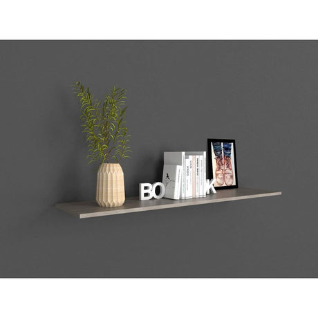 Repisa Organizadora 120 Ceniza - Repisas y Percheros | Bylmo