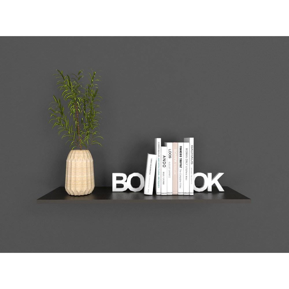 Caja Entrepaños organizadores x 6 wengue 80x1.5cm Rectangular con Un Entrepaño - Repisas y Percheros | Bylmo