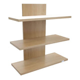 Repisa Ray Rovere 48 cm Rectangular Flotante con Entrepaños - Repisas y Percheros | Bylmo