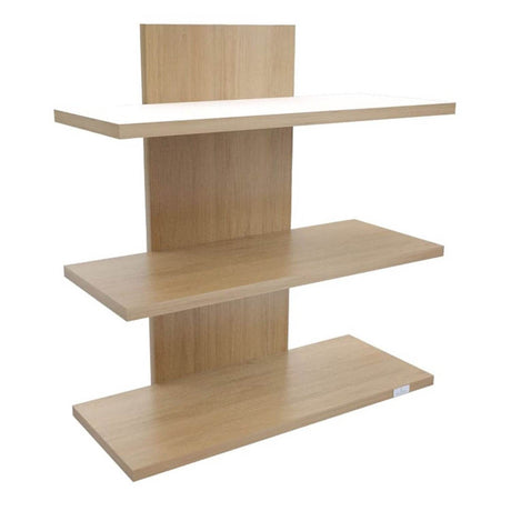 Repisa Ray Rovere 48 cm Rectangular Flotante con Entrepaños - Repisas y Percheros | Bylmo