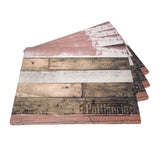 Set Individual X4 Rustic - Repisas y Percheros | Bylmo