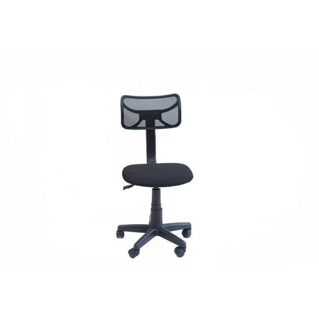 Silla Juvenil Negro 54 cm con Altura Regulable - Sillas | Bylmo