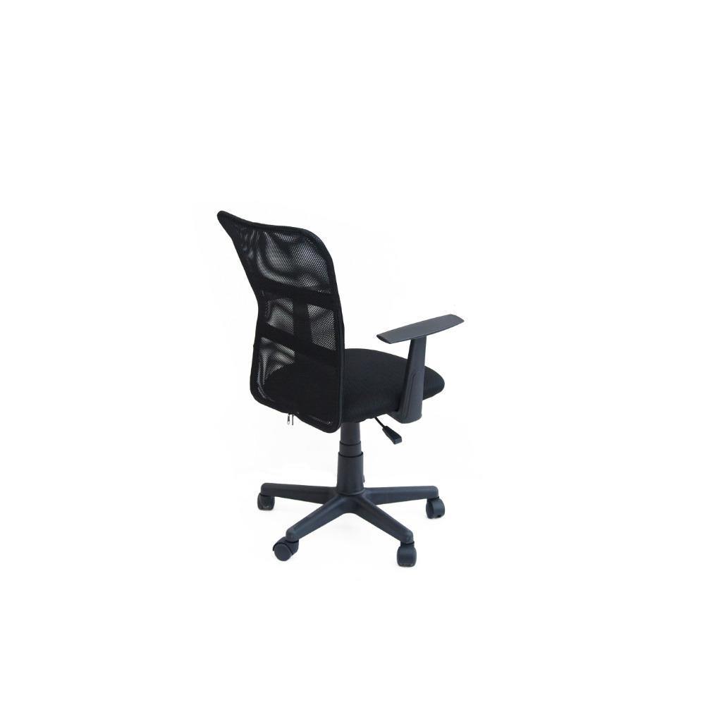 Silla Mall Negro 43 cm con Altura Regulable - Sillas | Bylmo