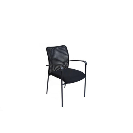 Silla Nápoles Negro 46 cm con Brazos - Sillas | Bylmo