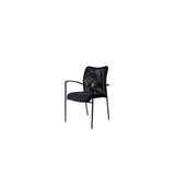 Silla Nápoles Negro 46 cm con Brazos - Sillas | Bylmo