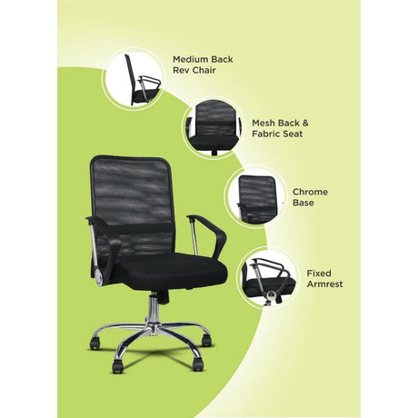 Silla Maska Negro 60 cm - Sillas | Bylmo