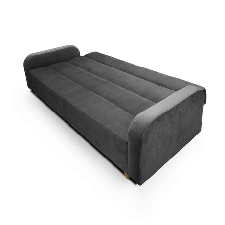 Sala Clic Clack Úngaro Gris 200 cm con Sofá de 3 Puestos y 2 Poltronas Reclinables - Combos Sala | Bylmo