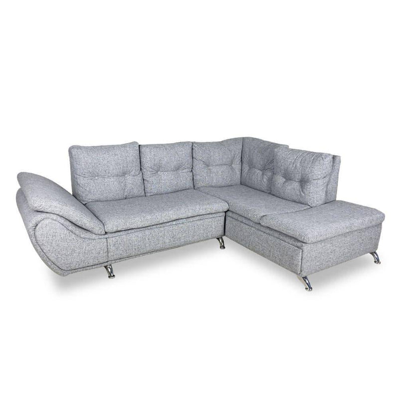 Sofa Alejandrina Gris 225 cm