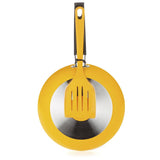 Sarten Amarillo 20x6cm con Mango de Baquelita y con Revestimiento Antiadherente - Ollas y Sartenes | Bylmo