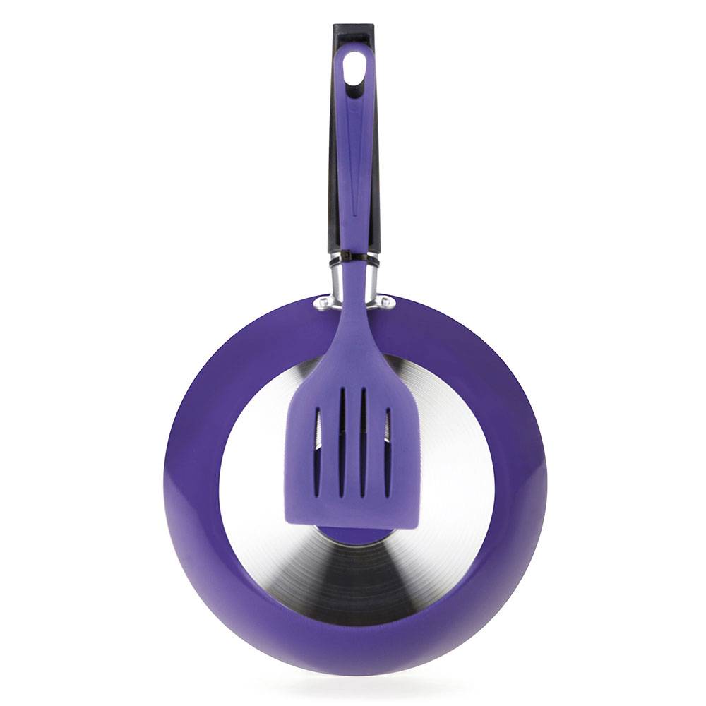 Sarten Weeton Aluminio 20 cm Con Utencilio Morado - Ollas y Sartenes | Bylmo