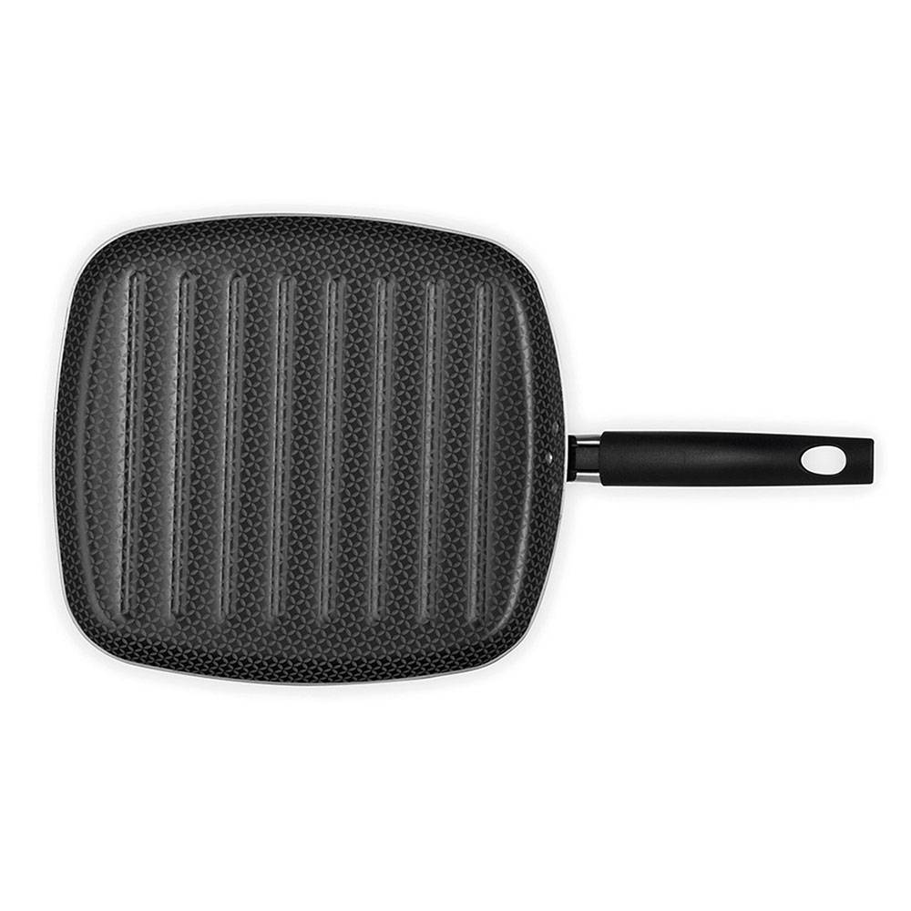 Sarten Aluminio para Parrilla Gris - Ollas y Sartenes | Bylmo