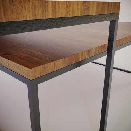 Set x 2 Mesas New York Amareto 80 cm Rectangulares - Mesas | Bylmo