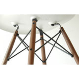 Set x 4 Sillas DKR Blanco 47x81cm Asiento Cuadrado con Espaldar - Sillas y Butacos | Bylmo