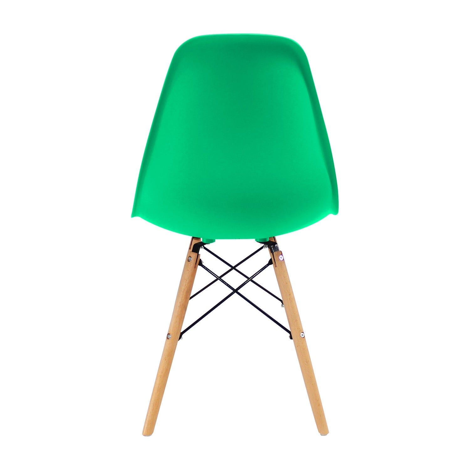 Set x 6 Sillas DKR Verde Menta 47x81cm Asiento Cuadrado con Espaldar - Sillas y Butacos | Bylmo
