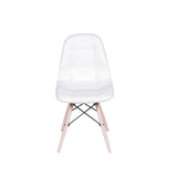 Silla 5 Cero Blanco 39x83cm Asiento Cuadrado con Espaldar - Sillas y Butacos | Bylmo