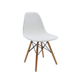 Silla 5 Cero Blanco 42x81cm Asiento Cuadrado con Espaldar - Sillas y Butacos | Bylmo