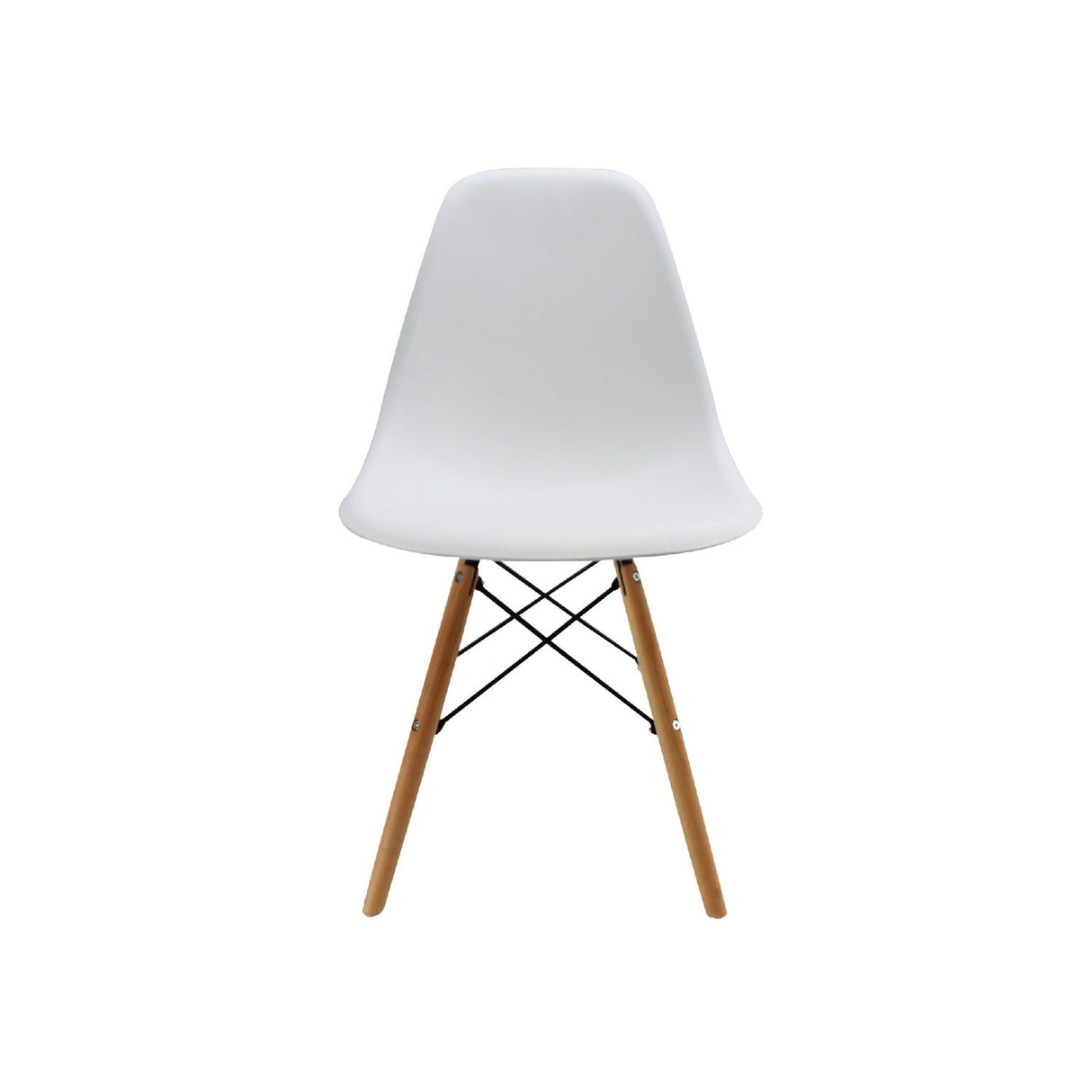 Silla 5 Cero Blanco 42x81cm Asiento Cuadrado con Espaldar - Sillas y Butacos | Bylmo