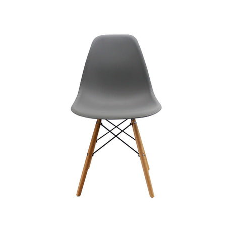 Silla 5 Cero Gris 42x81cm Asiento Cuadrado con Espaldar - Sillas y Butacos | Bylmo