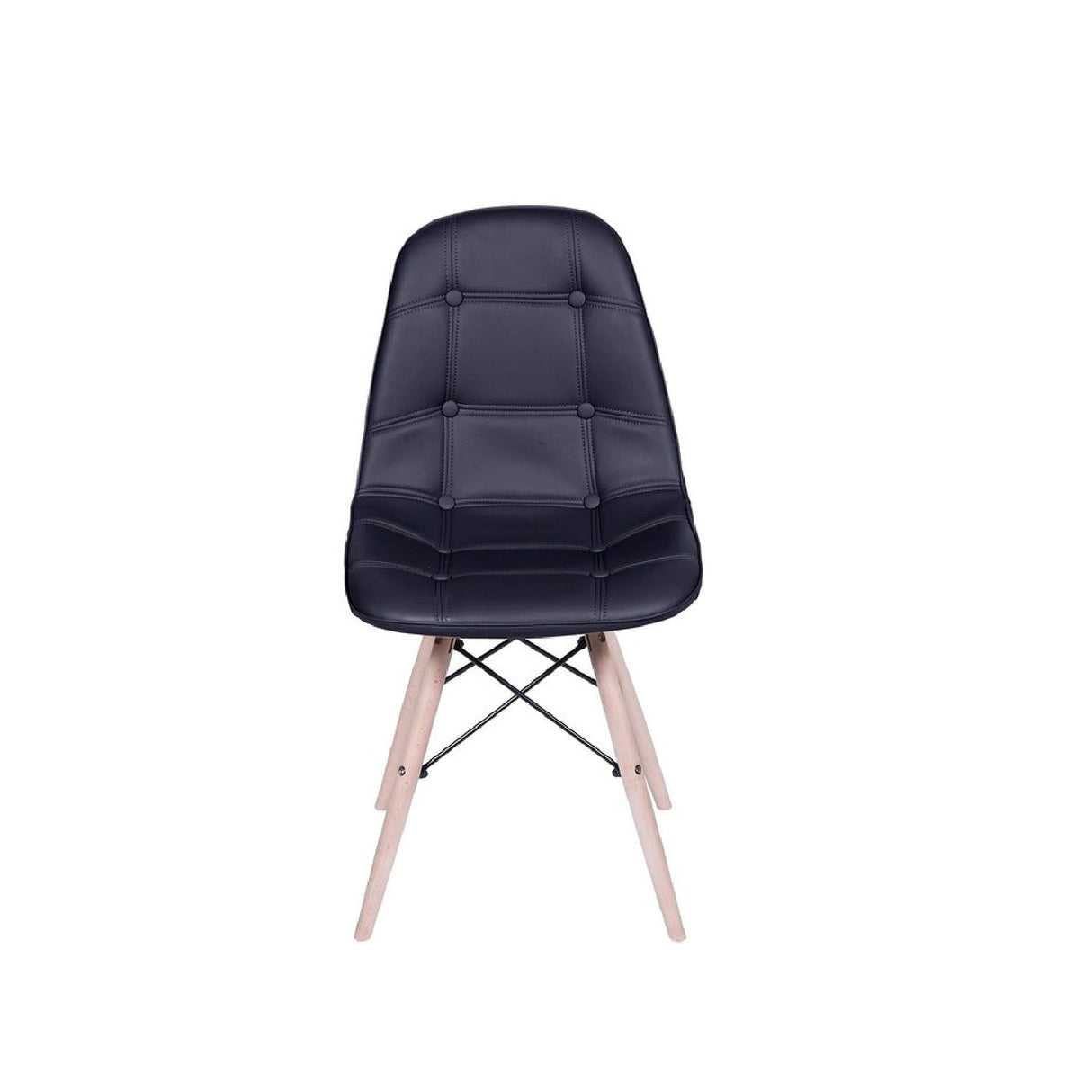 Silla 5 Cero Negro 39x83cm Asiento Cuadrado con Espaldar - Sillas y Butacos | Bylmo