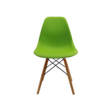 Silla 5 Cero Verde 42x81cm Asiento Cuadrado con Espaldar - Sillas y Butacos | Bylmo