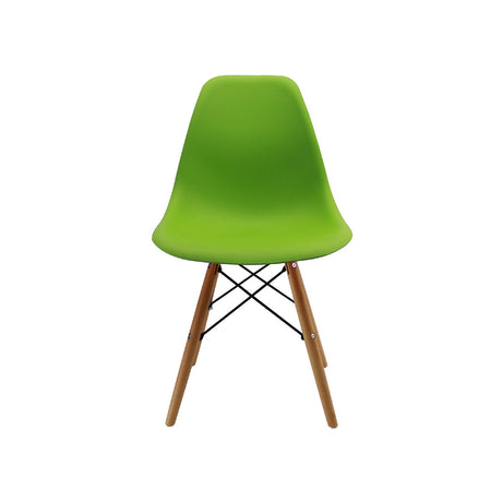 Silla 5 Cero Verde 42x81cm Asiento Cuadrado con Espaldar - Sillas y Butacos | Bylmo