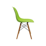 Silla 5 Cero Verde 42x81cm Asiento Cuadrado con Espaldar - Sillas y Butacos | Bylmo