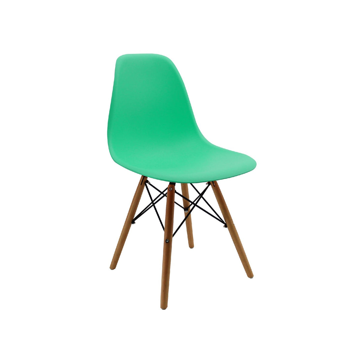 Silla 5 Cero Verde Menta 42x81cm Asiento Cuadrado con Espaldar - Sillas y Butacos | Bylmo