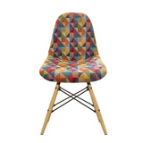 Silla Aimes Multicolor 46x83cm Asiento Cuadrado con Espaldar - Sillas | Bylmo