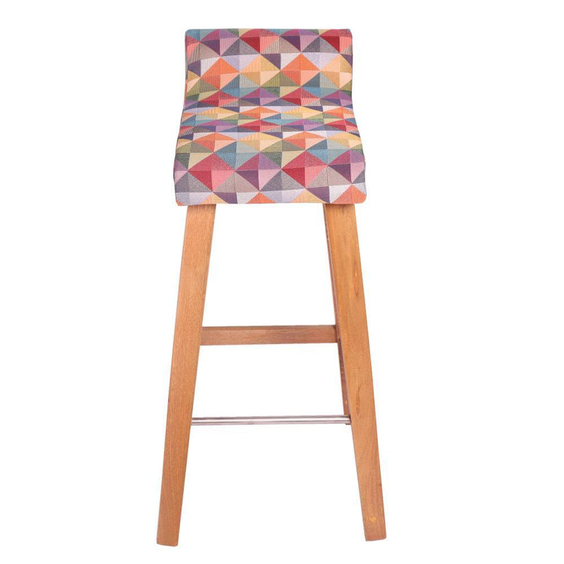 Silla Bar Canada Colors 32 cm con Patas de Madera