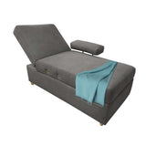 Sofa Cama Paris Gris 67 cm con Baúl - Sofas | Bylmo