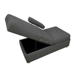 Sofa Cama Paris Gris 67 cm con Baúl - Sofas | Bylmo