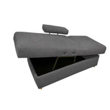 Sofa Cama Paris Gris 67 cm con Baúl - Sofas | Bylmo