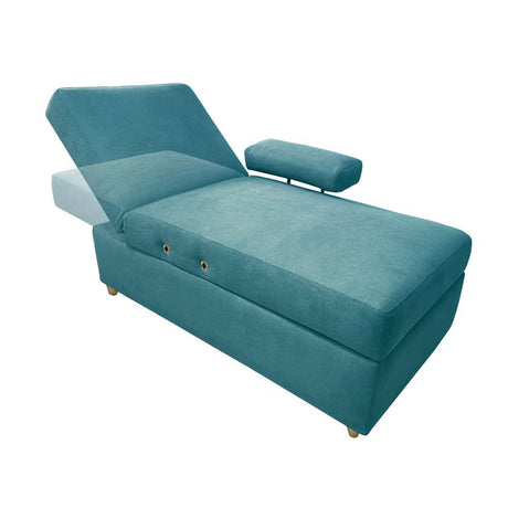 Sofa Cama Paris Verde 67 cm con Baúl - Sofas | Bylmo