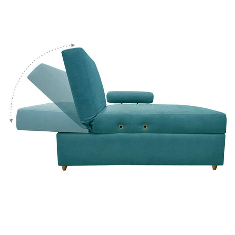 Sofa Cama Paris Verde 67 cm con Baúl - Sofas | Bylmo