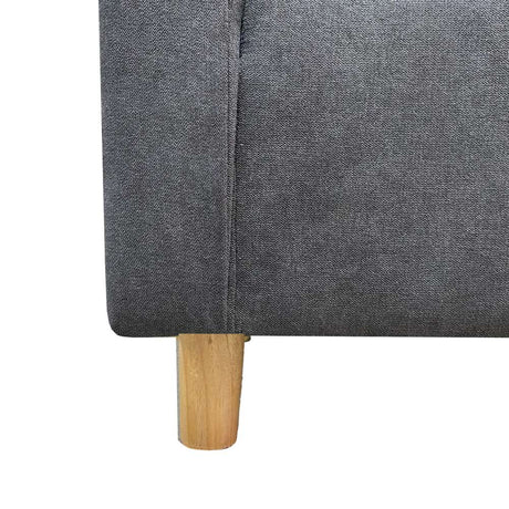 Sofa Stars Gris 163 cm con Patas de Madera - Sofas | Bylmo