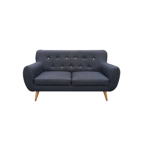 Sofa Escandinavo Plomo 170 cm