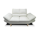 Sofá Galante Blanco Hueso 170x90cm De 2 Puestos sin Apoya Brazos - Sofas y Poltronas | Bylmo