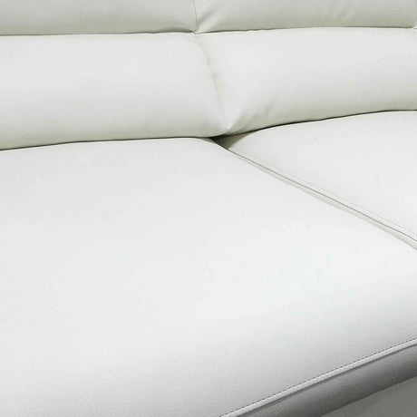 Sofá Galante Blanco Hueso 210x90cm De 3 Puestos sin Apoya Brazos - Sofas y Poltronas | Bylmo
