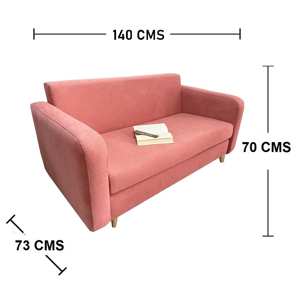 Sofa Sweet Palo de Rosa 140 cm - Sofas | Bylmo